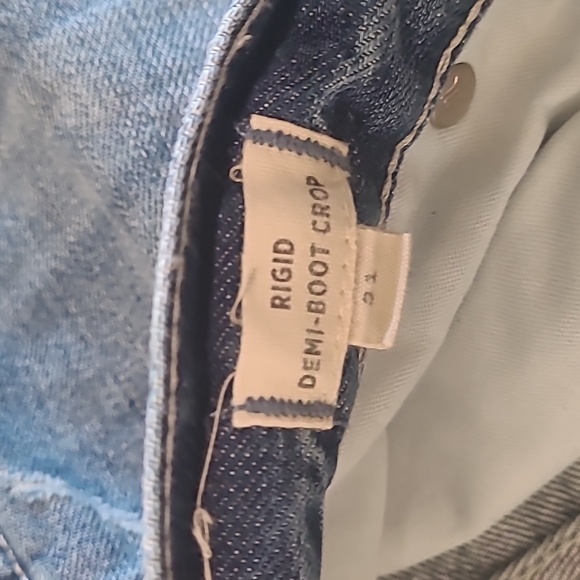 MADEWELL RIGID DEMI BOOT CROP JEANS - Picture 10 of 15